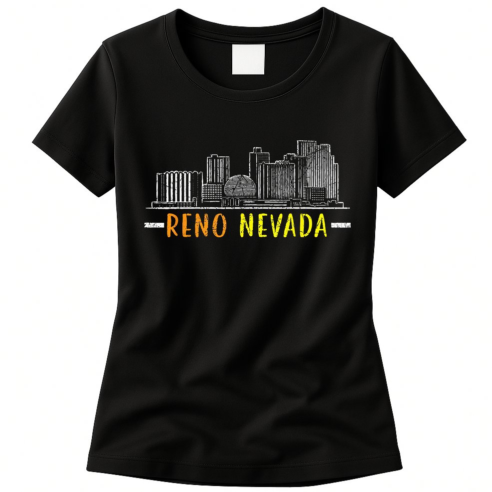 Reno Nevada USA America Nevadians Nevadans Womens T-Shirt