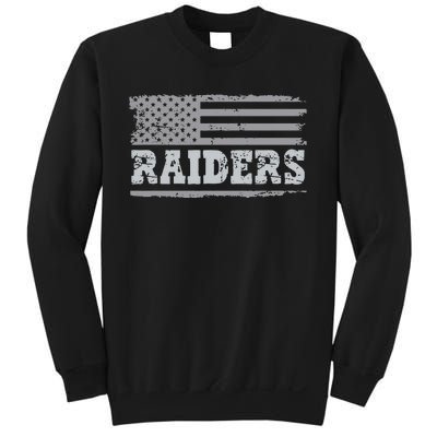 Raiders Name Usa Flag Gift Sweatshirt