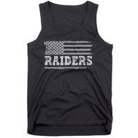 Raiders Name Usa Flag Gift Tank Top