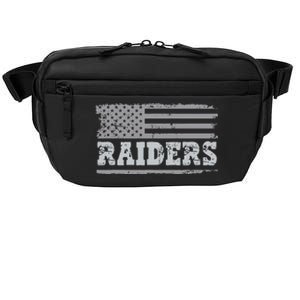 Raiders Name Usa Flag Gift Crossbody Pack