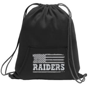 Raiders Name Usa Flag Gift Women Boy Girl Sweatshirt Cinch Pack Bag