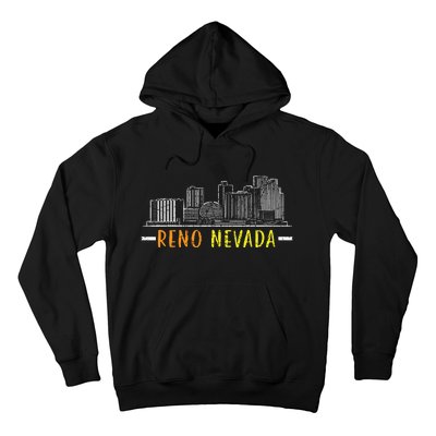 Reno Nevada Usa America Nevadians Nevadans Hoodie