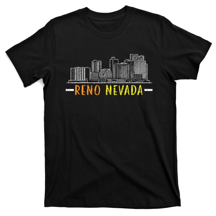 Reno Nevada Usa America Nevadians Nevadans T-Shirt