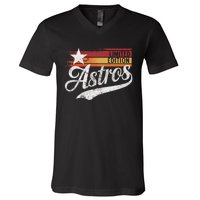 Retro Name Vintage Style 70s 80s V-Neck T-Shirt