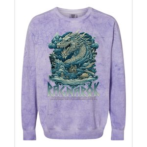 Ragnarok Norse Viking Asatru Colorblast Crewneck Sweatshirt