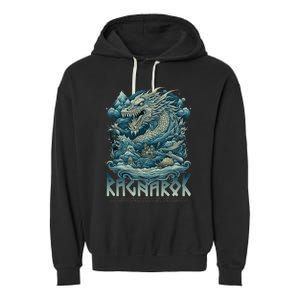 Ragnarok Norse Viking Asatru Garment-Dyed Fleece Hoodie