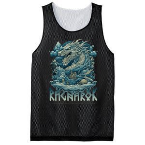 Ragnarok Norse Viking Asatru Mesh Reversible Basketball Jersey Tank