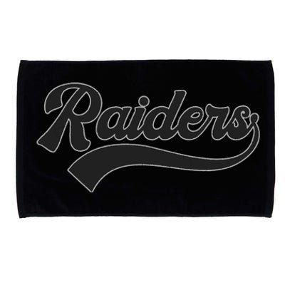 Raiders Name Vintage Retro Gift Microfiber Hand Towel