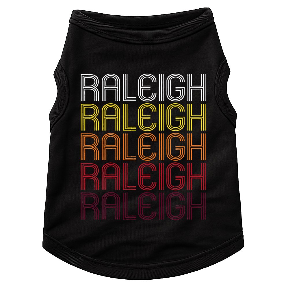 Raleigh Nc Vintage Style North Carolina Doggie Tank