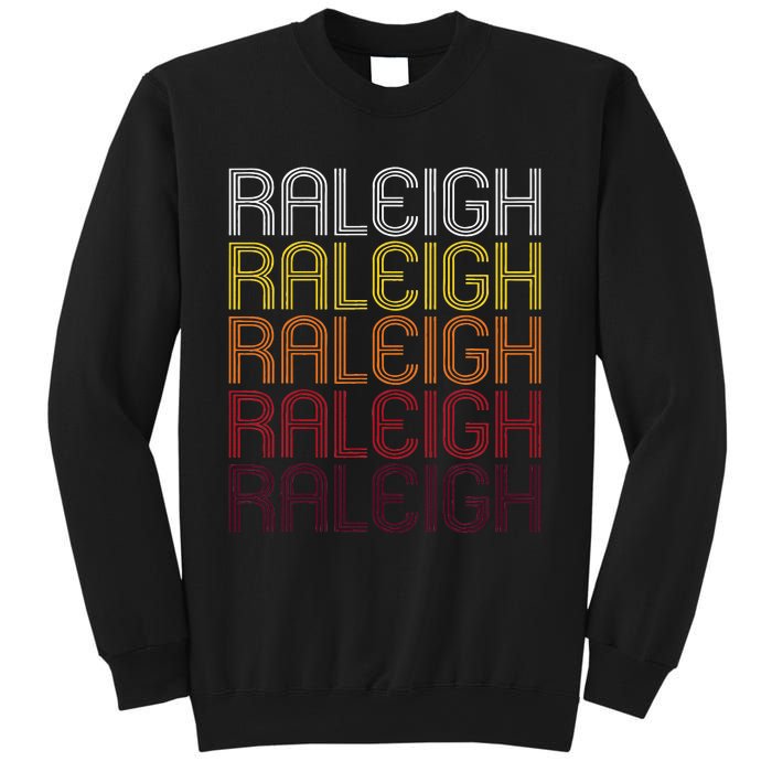 Raleigh Nc Vintage Style North Carolina Sweatshirt