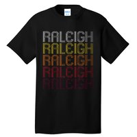 Raleigh Nc Vintage Style North Carolina Tall T-Shirt