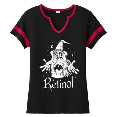 Retinol Nighttime Wizardry Ladies Halftime Notch Neck Tee