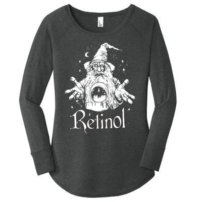 Retinol Nighttime Wizardry Women's Perfect Tri Tunic Long Sleeve Shirt