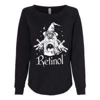 Retinol Nighttime Wizardry Womens California Wash Sweatshirt