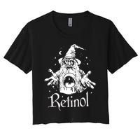 Retinol Nighttime Wizardry Women's Crop Top Tee