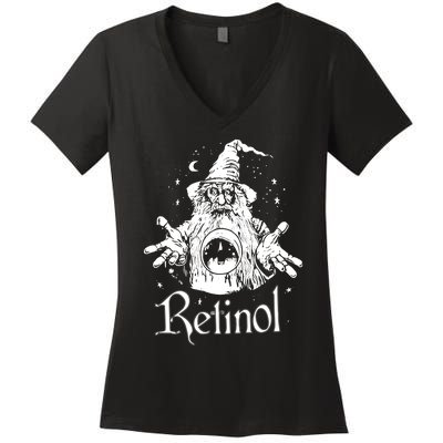 Retinol Nighttime Wizardry Women's V-Neck T-Shirt