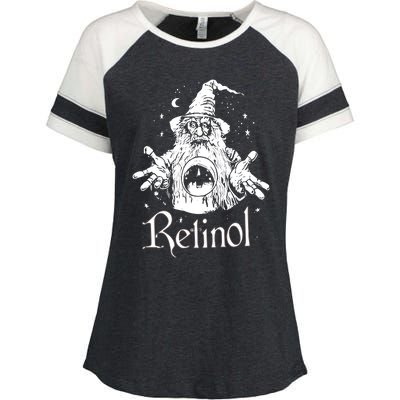 Retinol Nighttime Wizardry Enza Ladies Jersey Colorblock Tee