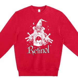 Retinol Nighttime Wizardry Premium Crewneck Sweatshirt