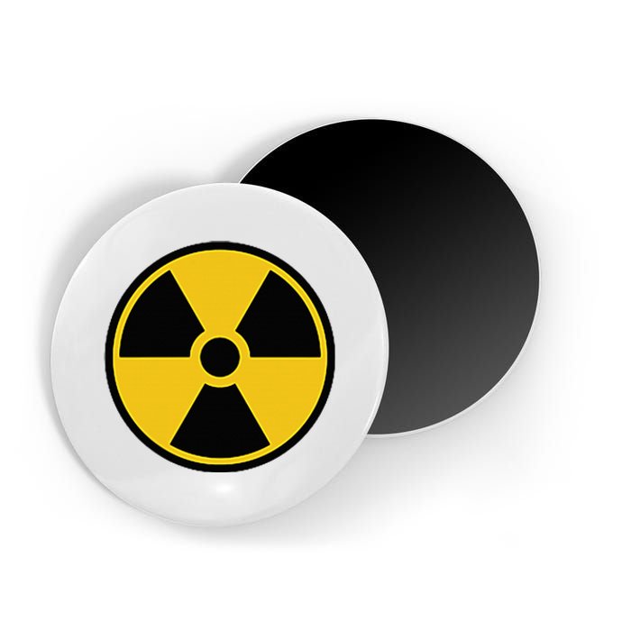 Radioactive Nuclear Warning Symbol Radiation Sign Energy Magnet