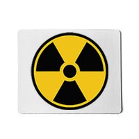 Radioactive Nuclear Warning Symbol Radiation Sign Energy Mousepad