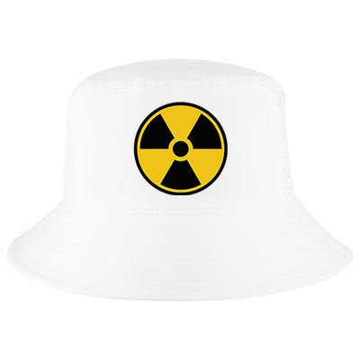 Radioactive Nuclear Warning Symbol Radiation Sign Energy Cool Comfort Performance Bucket Hat