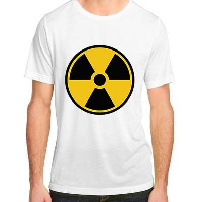 Radioactive Nuclear Warning Symbol Radiation Sign Energy Adult ChromaSoft Performance T-Shirt