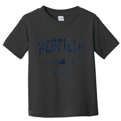 Redfield New York Ny Vintage Athletic Sports Toddler T-Shirt