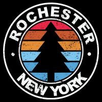 Rochester New York Ny Vintage Graphic Retro 70s Great Gift Womens Tank Top