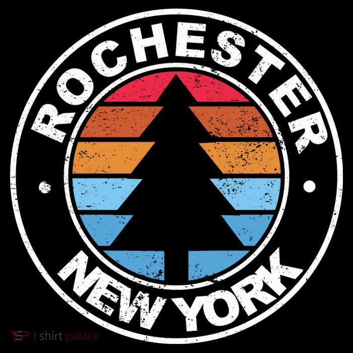 Rochester New York Ny Vintage Graphic Retro 70s Great Gift Tank Top