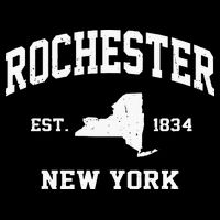 Rochester New York NY Vintage State Athletic Style Sweatshirt