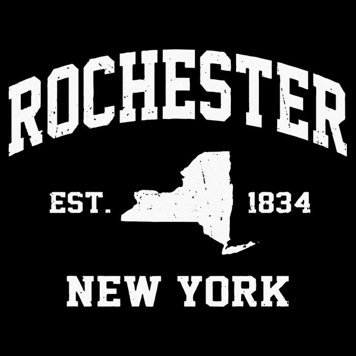 Rochester New York NY Vintage State Athletic Style Sweatshirt