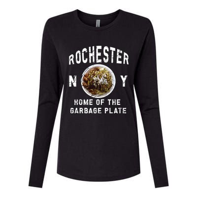 Rochester New York Garbage Plate Gift Rochester Gifcool Gift Funny Gift Womens Cotton Relaxed Long Sleeve T-Shirt