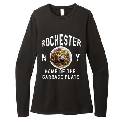 Rochester New York Garbage Plate Gift Rochester Gifcool Gift Funny Gift Womens CVC Long Sleeve Shirt