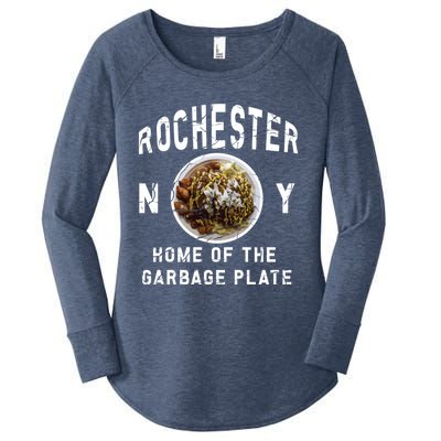 Rochester New York Garbage Plate Gift Rochester Gifcool Gift Funny Gift Women's Perfect Tri Tunic Long Sleeve Shirt