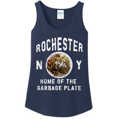 Rochester New York Garbage Plate Gift Rochester Gifcool Gift Funny Gift Ladies Essential Tank