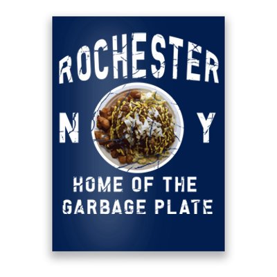 Rochester New York Garbage Plate Gift Rochester Gifcool Gift Funny Gift Poster