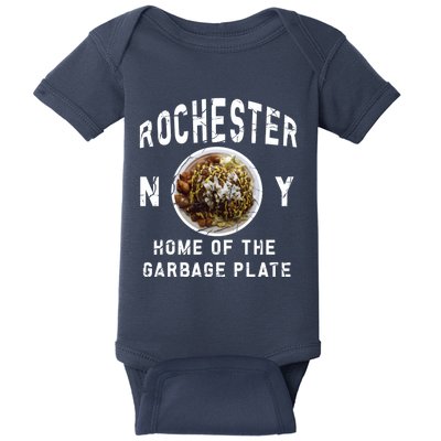 Rochester New York Garbage Plate Gift Rochester Gifcool Gift Funny Gift Baby Bodysuit