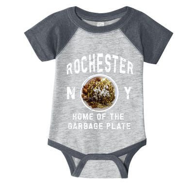 Rochester New York Garbage Plate Gift Rochester Gifcool Gift Funny Gift Infant Baby Jersey Bodysuit