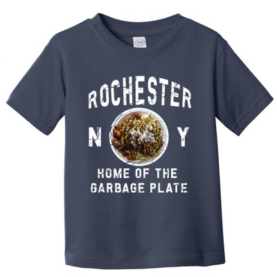 Rochester New York Garbage Plate Gift Rochester Gifcool Gift Funny Gift Toddler T-Shirt