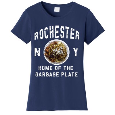 Rochester New York Garbage Plate Gift Rochester Gifcool Gift Funny Gift Women's T-Shirt