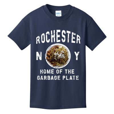 Rochester New York Garbage Plate Gift Rochester Gifcool Gift Funny Gift Kids T-Shirt