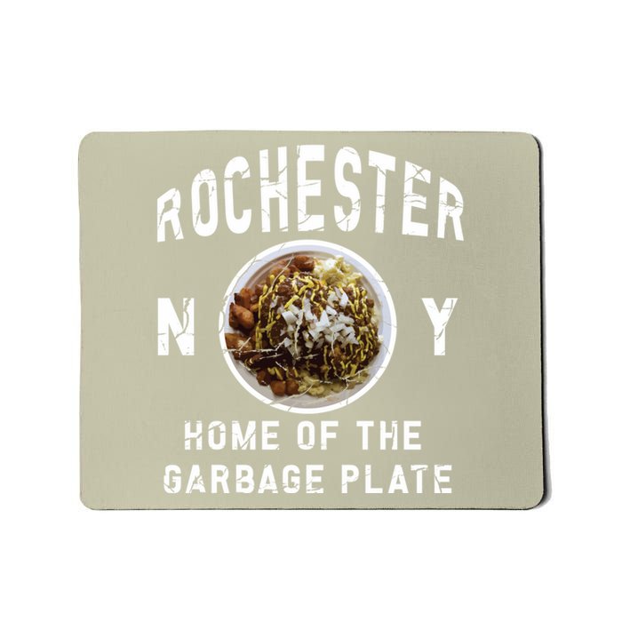 Rochester New York Garbage Plate Gift Rochester Gifcool Gift Funny Gift Mousepad