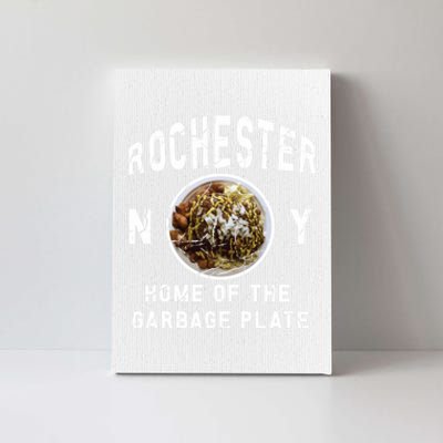 Rochester New York Garbage Plate Gift Rochester Gifcool Gift Funny Gift Canvas