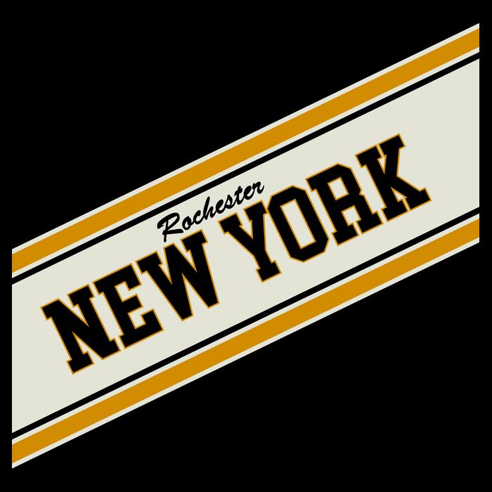 Rochester New York Varsity Logo City Backpack