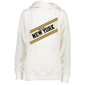 Rochester New York Varsity Logo Womens Funnel Neck Pullover Hood