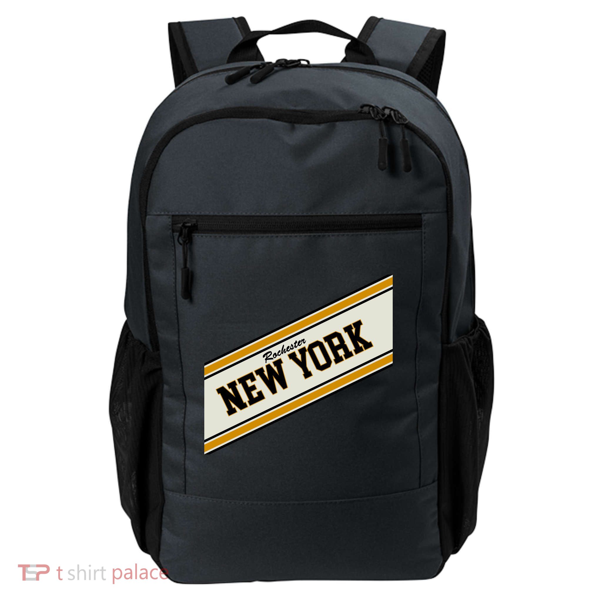 Rochester New York Varsity Logo Backpack