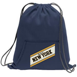 Rochester New York Varsity Logo Sweatshirt Cinch Pack Bag