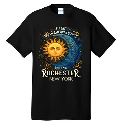 Rochester New York 2024 Total Solar Eclipse April 8 Souvenir Tall T-Shirt