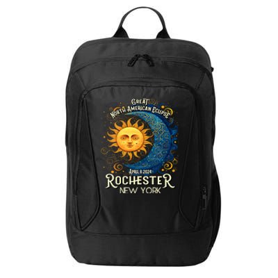 Rochester New York 2024 Total Solar Eclipse April 8 Souvenir City Backpack