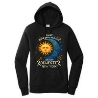 Rochester New York 2024 Total Solar Eclipse April 8 Souvenir Women's Pullover Hoodie